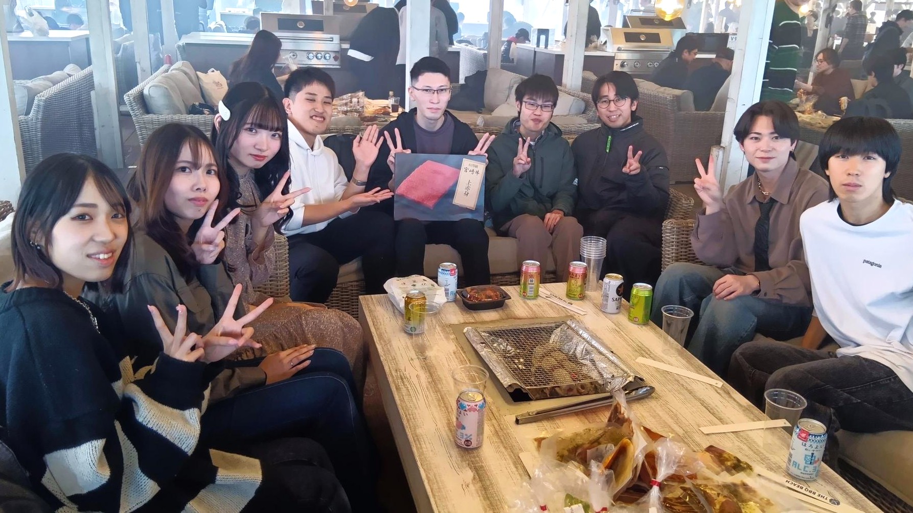 第7回NIDグループBBQ大会の様子①