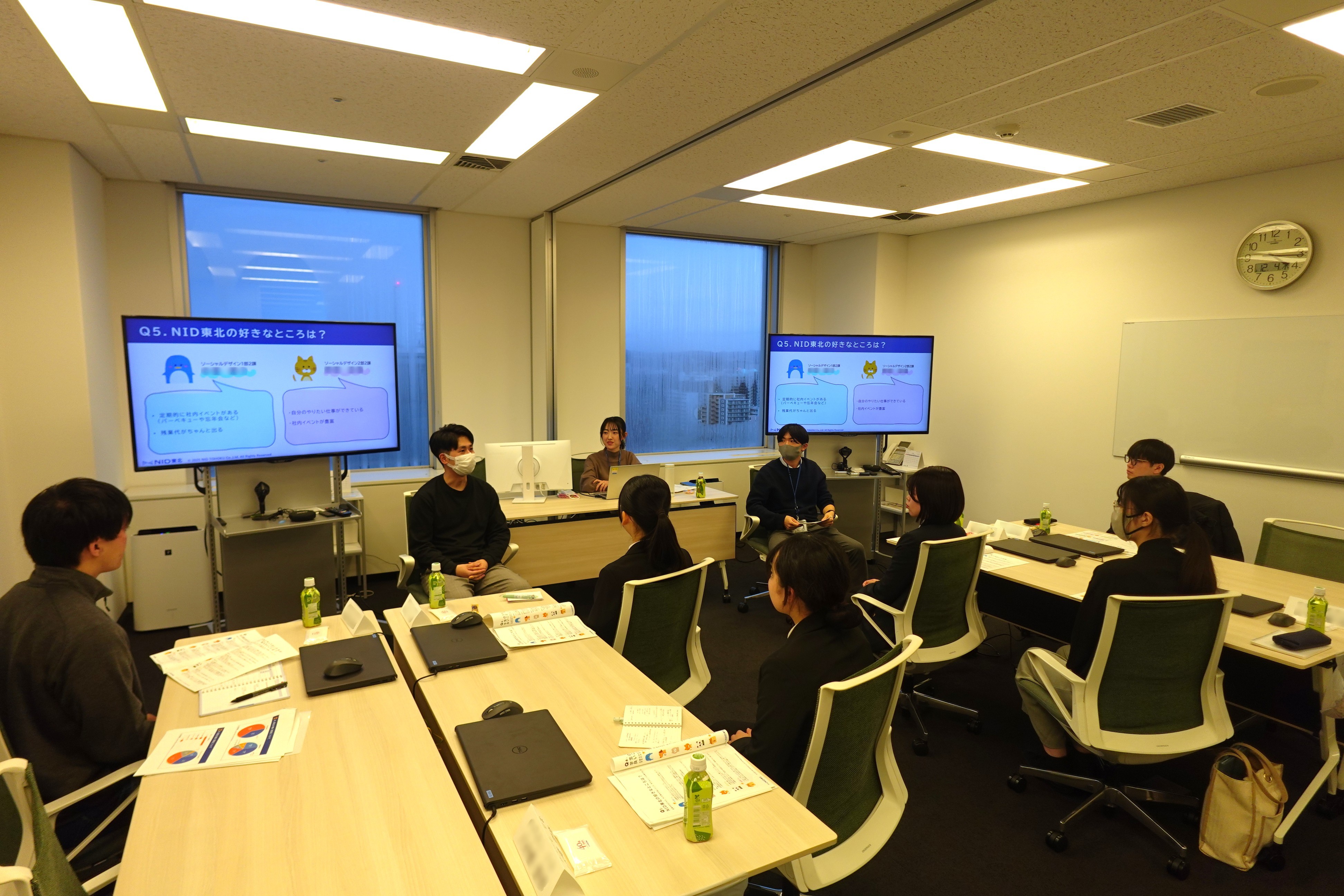 27卒生向け冬季1day仕事体験の様子②